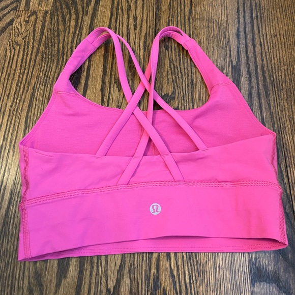 Lululemon long line energy bra sonic pink - Picture 3 of 4